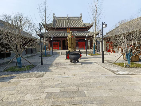 滁州遵陽(yáng)街改造施工現(xiàn)場(chǎng)